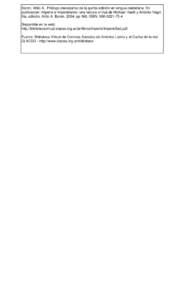 Boron, Atilio A.. Prólogo (necesario) de la quinta edición en lengua castellana. En publicacion: Imperio e Imperialismo: una lectura crítica de Michael Hardt y Antonio Negri. 5ta. edición. Atilio A. Boronpp 1
