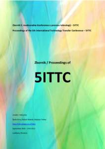 5th Technology Transfer Conference, Proceedings, September 2012