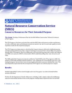 United States Department of Agriculture / Natural Resources Conservation Service / Conservation technical assistance / Chicago 