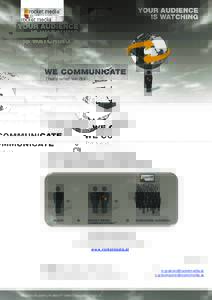 International Media Communications Communication Strategies for a Strong Global Leadership.  Every Company needs a Vision