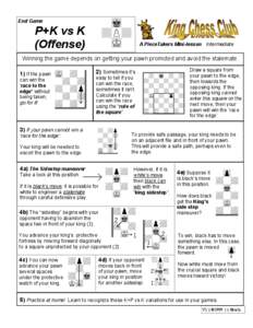 !M!! ,q,! !L!!A PieceTakers Mini-lesson End Game