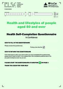 English Longitudinal Study of Ageing P2496/GREEN Serial number