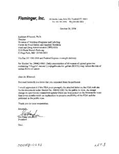 Fleminger, Inc[removed]Hawley Lane, Suite 205, Trumbull CT[removed]Tel[removed]Fa$;[removed] ,,