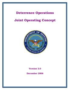 Global Deterrence Joint Operating Concept