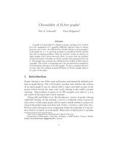 Choosability of P5-free graphs∗ Petr A. Golovach†