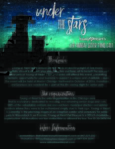 2016 Silver Paws Under the Stars Sponsorship Packet