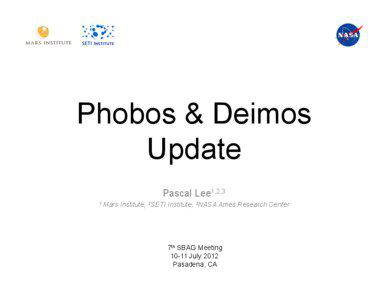 Space technology / Phobos / Exploration of Mars / Deimos / Fobos-Grunt / In-situ resource utilization / Phobos program / Spaceflight / Moons of Mars / Mars