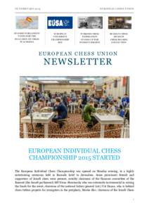 NL FEBRUARYSPANISH PARLIAMENT VOTES FOR THE INCLUSION OF CHESS IN SCHOOLS