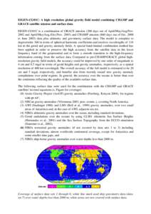 Gravimetry / Geodesy / Measurement / Geomatics / Geophysics / Geoid / Gravity anomaly / Gravity Recovery and Climate Experiment / Ocean surface topography / Gravity of Earth / Gal / Physical geodesy