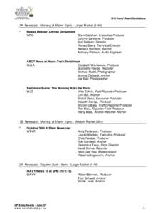 Microsoft Word - 58th Emmy Awards 2015 Nominations and Winners List - Category Order