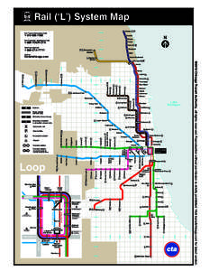 Rail (‘L’) System Map Linden For Travel Information Call:  [removed]