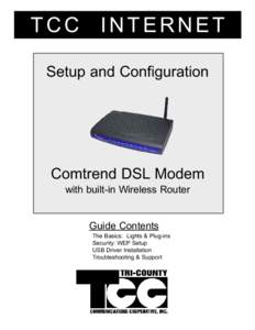 Comtrend Wireless Modem Guide 2010.qxp