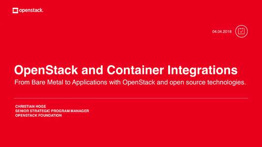 openstack-and-containers-2018