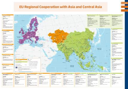 EU Regional Cooperation with Asia and Central Asia CENTRAL ASIA Regional Bodies and Organisations  Regional Bodies and Organisations