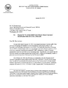 Division of Trading and Markets No-Action Letter: SIFMA