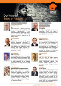 Our Victorian Board of Advisers Chairman, Board of Advisers (Vic) National Board Director Daryl Browning ISPT