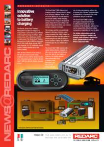pro d u c t  u p d a t e The Redarc Smart Start® Battery Management System is designed to