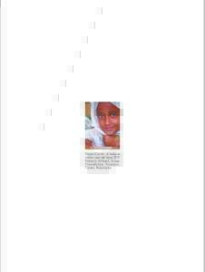 Front Cover: A radiant twelve year old from TCF Primary School, Kings Friendship Campus, Vinder, Balochistan