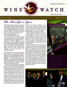 W wine G issue no 4, augustwatch