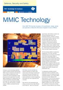 Telecommunications engineering / Monolithic microwave integrated circuit / Phased array / High electron mobility transistor / Gallium arsenide / Integrated circuit / Active Electronically Scanned Array / X band / Microwave / Technology / Electronics / Radar
