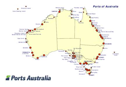 Melville Island  Christmas Island Cocos (Keeling) Island  Ports of Australia