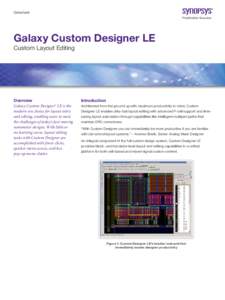 Electronic design automation / Design rule checking / Process design kit / Application-specific integrated circuit / Integrated circuit design / Signoff / Electronic engineering / Electronics / Integrated circuits