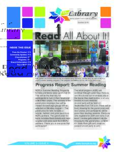 SummerINSIDE THIS ISSUE From the Director • P.2 Community Updates • P.3 Class photoss • P.3