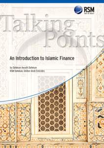 An Introduction to Islamic Finance by Dahman Awadh Dahman RSM Dahman, United Arab Emirates An Introduction to Islamic Finance