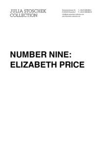 NUMBER NINE: ELIZABETH PRICE I INFORMATION September 2014 NUMBER NINE: ELIZABETH PRICE