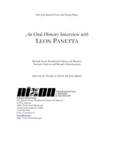 Microsoft Word - Leon Panetta
