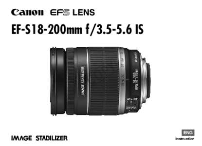 EF-S18-200mm f[removed]IS  C Y P