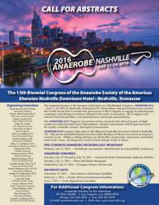 Photo: Nashville Convention & Visitors Corporation  CALL FOR ABSTRACTS E L L