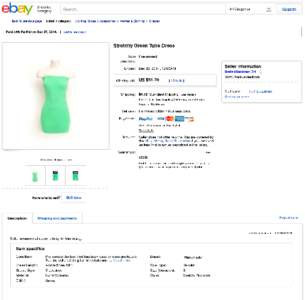 Stretchy Green Tube Dress | eBay