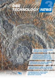 3  DBE TECHNOLOGY NEWS  Jurassic oil shale (Lias ε) with ammonite (Harpoceras falciferum), Dotternhausen (Southern Germany), quarry of HOLCIM GmbH