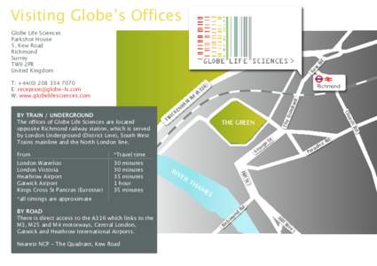 Visiting Globeʼs Offices Ke w  Rd