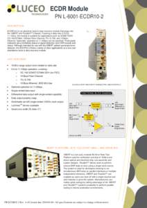 Network architecture / Jitter / Synchronization / Synchronous optical networking / 10 Gigabit Ethernet / Clock signal / G.709 / Optical Carrier transmission rates / Multi-gigabit transceiver / Ethernet / Electronics / Telecommunications engineering