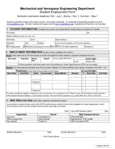 Employment and Waiver Form