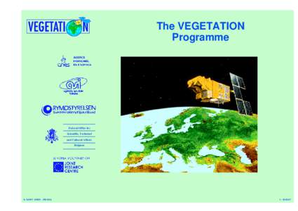 The VEGETATION Programme Federal Office for Scientific, Technical and Cultural Affairs