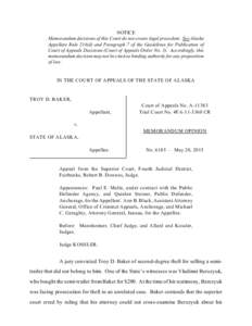 Alaska Court of Appeals MOJ No am-6185