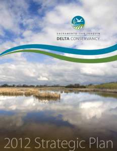 2012 Strategic Plan  2011–2012 Sacramento-San Joaquin Delta Conservancy Board Mary Piepho, Chair