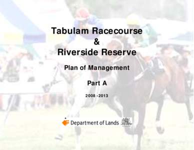 Microsoft Word - Tabulam Racecourse PoM - Part A Nov 08.doc