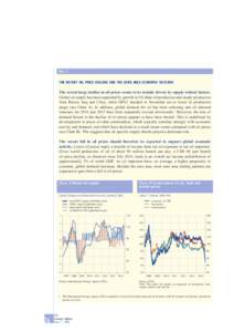 Focus 5 The recent oil price decline and the euro area economic outlook