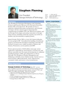 Stephen Fleming page 1  Stephen Fleming