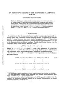 Algebra / Homotopy group / Classifying space / Homotopy / Abelian group / Out / Free abelian group / Index of a subgroup / Whitehead torsion / Abstract algebra / Topology / Homotopy theory