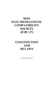 IEEE ELECTROMAGNETIC COMPATIBILITY SOCIETY (EMC-27)