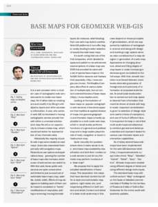 118  Innovations Base Maps for Geomixer Web-GIS Marina
