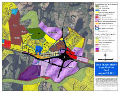Municipal Land Use Plan Designations OS - Open Space MC - Mixed Commercial  EDF - Economic Development Flex