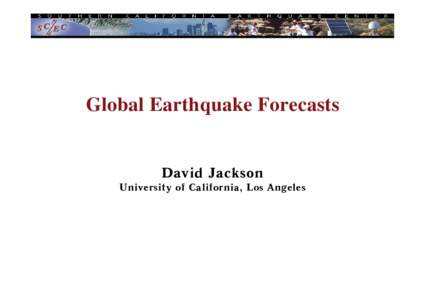 Seismology / Mechanics / Solid mechanics / Earthquake / Coulomb stress transfer / Seismic moment / Earthquake prediction / Foreshock