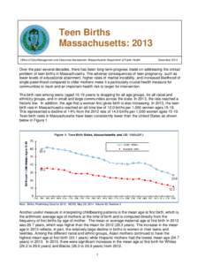 Massachusetts Births 2010