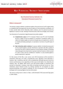 KFSI-12 Consistent Personal Income Tax (2018)